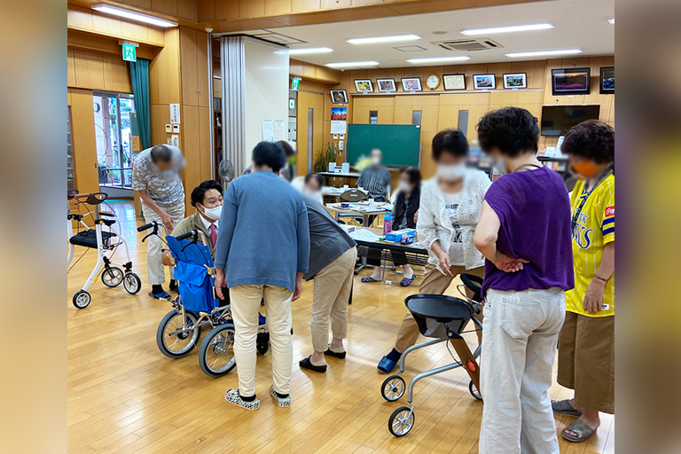 石丸公民館で体験型講習会