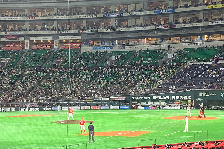 野球観戦!
