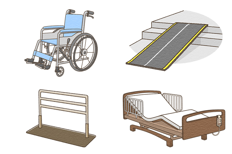 介護保険でレンタルできるもの