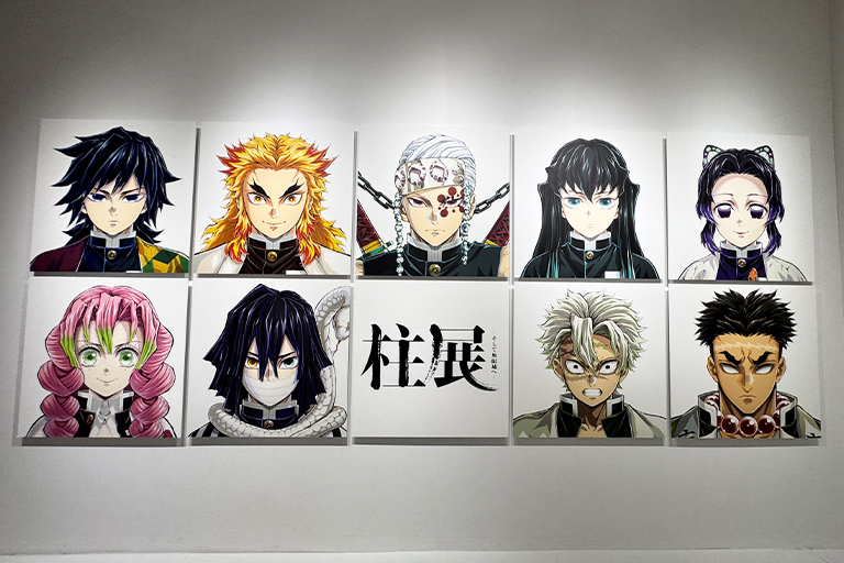 鬼滅の刃の展示会