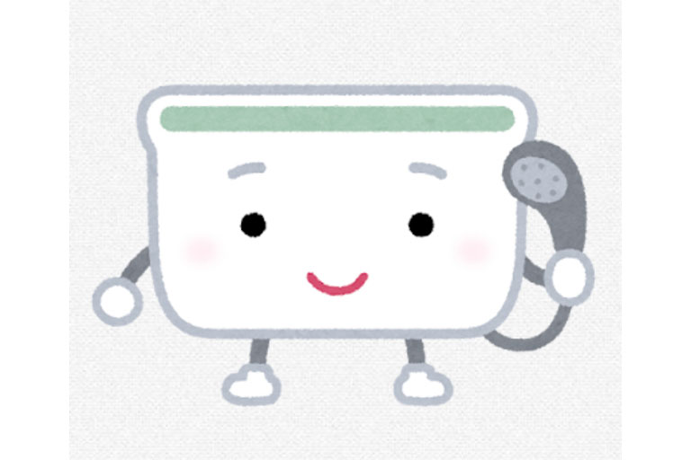 移動もできるシャワーチェア〇〇〇君